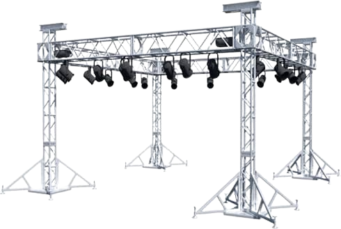Truss Structure & Stage Lighting